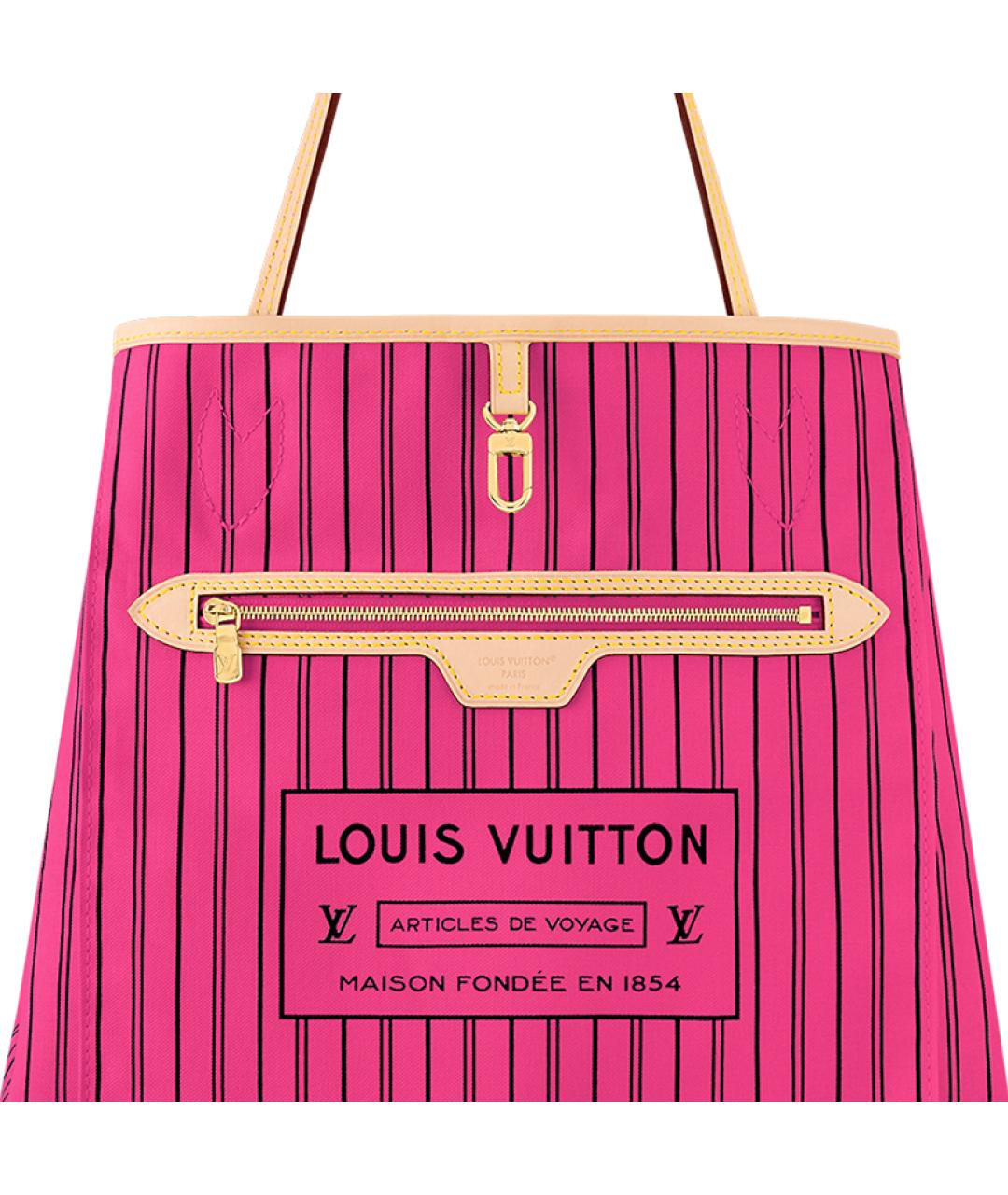 LOUIS VUITTON Розовая сумка через плечо, фото 6