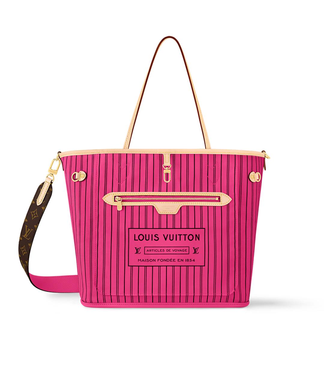 LOUIS VUITTON Розовая сумка через плечо, фото 1