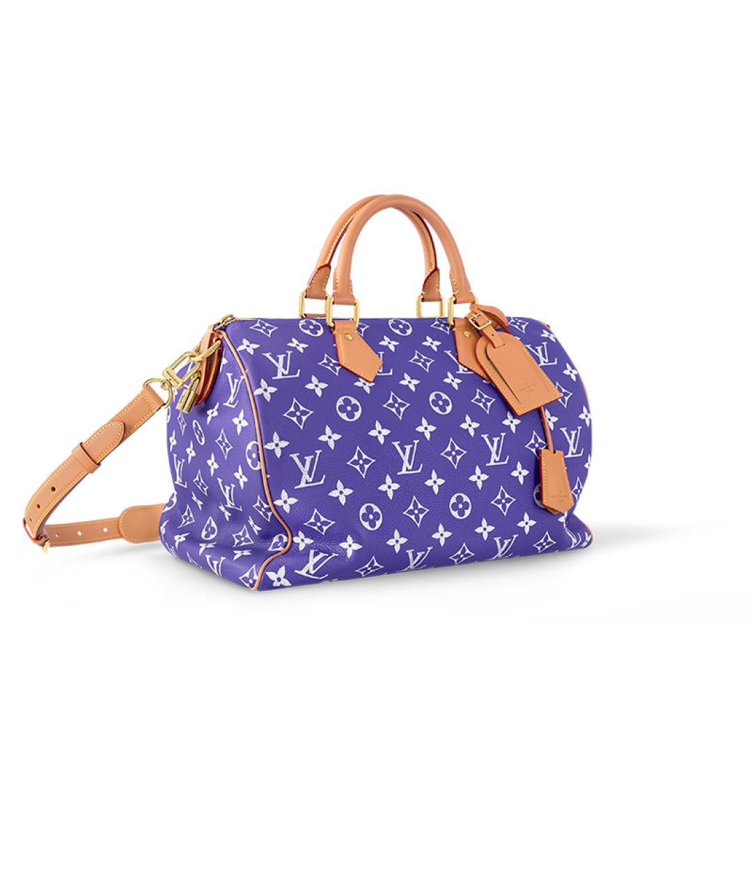 LOUIS VUITTON Синяя сумка через плечо, фото 2