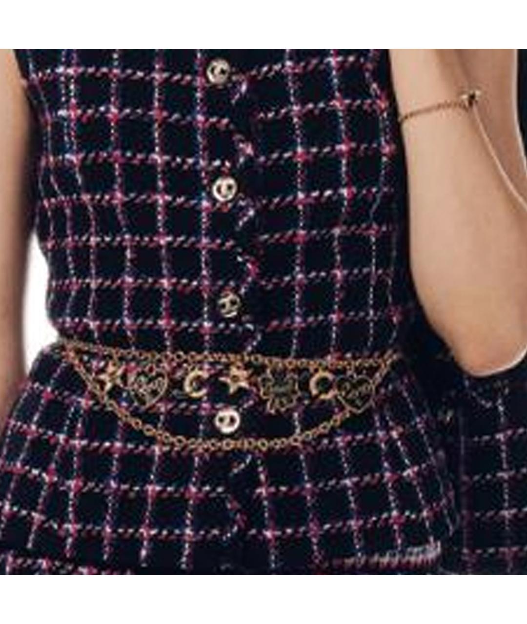 CHANEL Мульти шерстяной жилет, фото 6