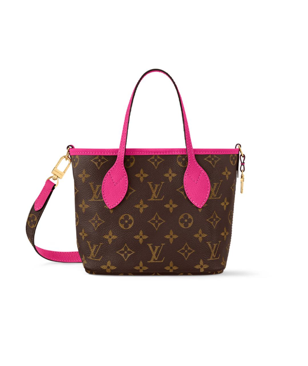LOUIS VUITTON Розовая сумка тоут, фото 2