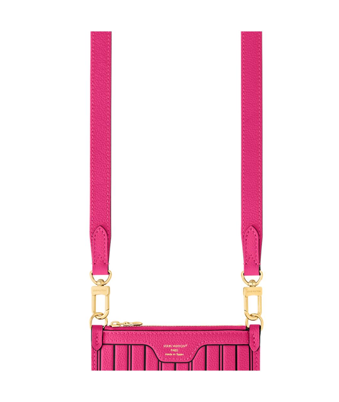 LOUIS VUITTON Розовая сумка тоут, фото 6