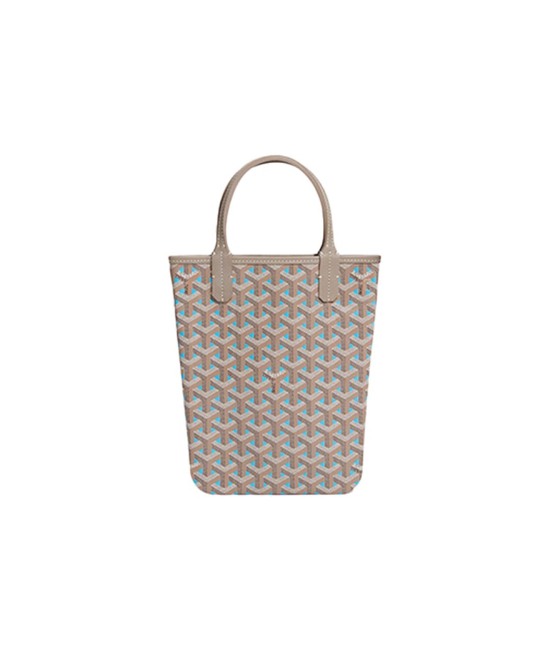 GOYARD Бежевая сумка через плечо, фото 2