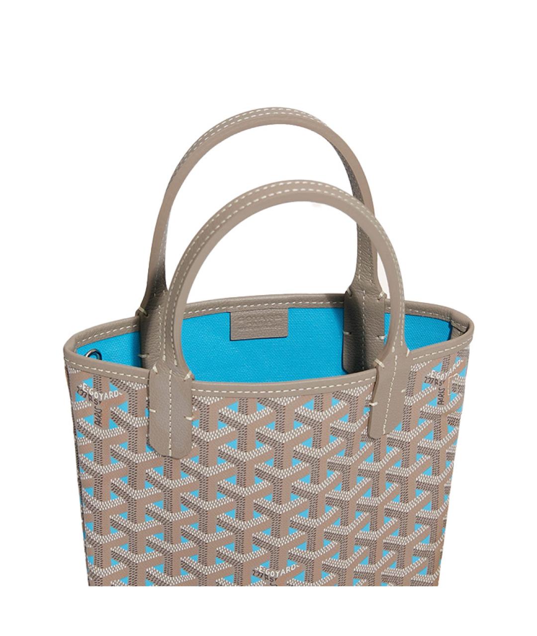 GOYARD Бежевая сумка через плечо, фото 3