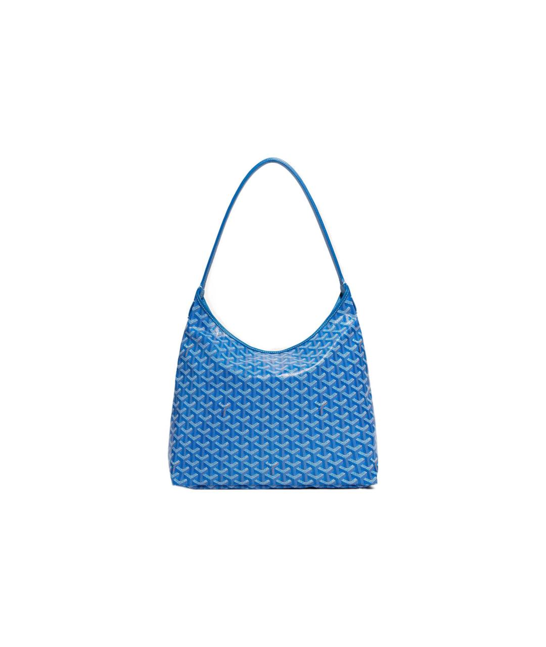 GOYARD Синяя сумка через плечо, фото 3