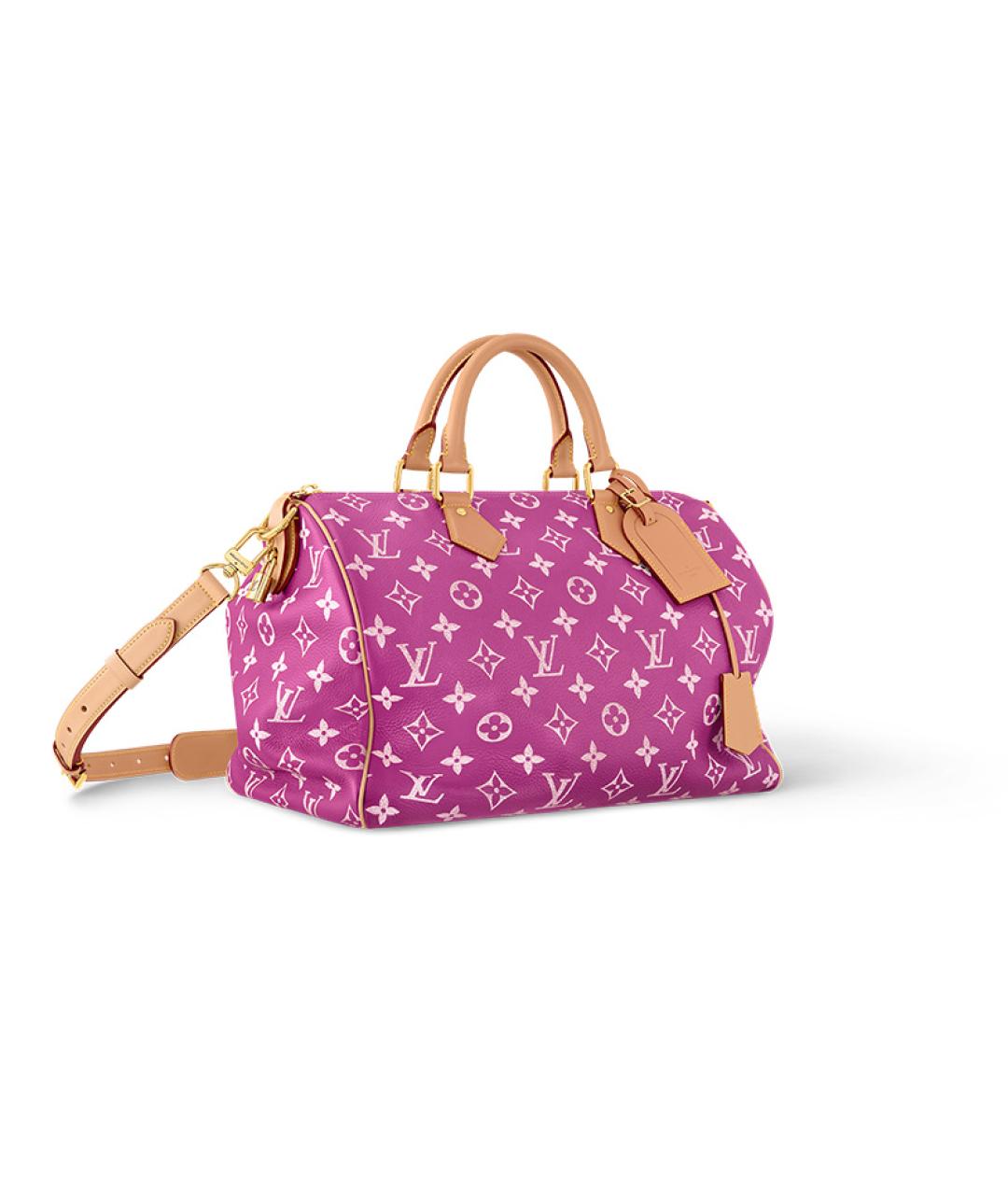 LOUIS VUITTON Фуксия дорожная/спортивная сумка, фото 2