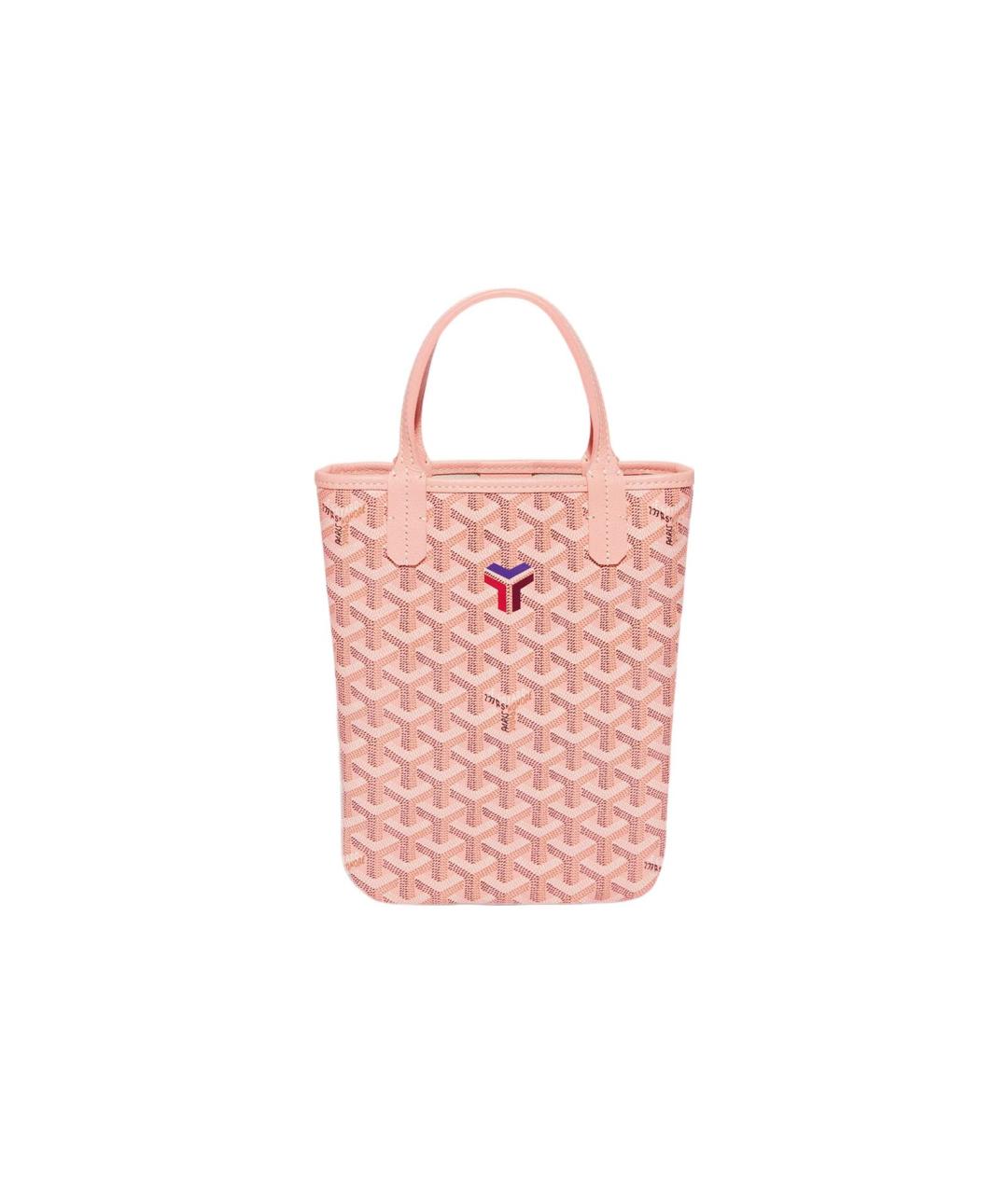 GOYARD Розовая сумка через плечо, фото 2