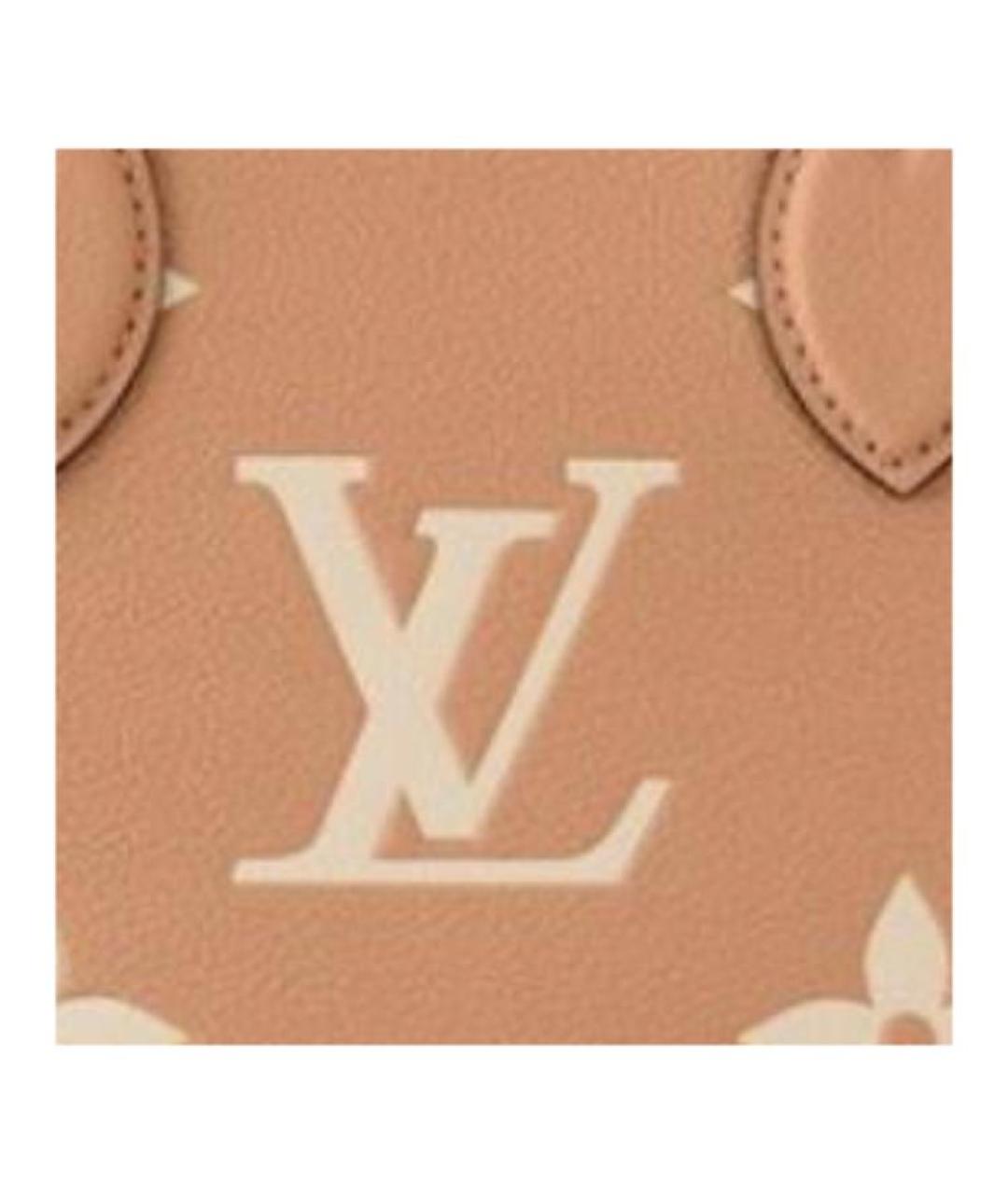 LOUIS VUITTON Бежевая сумка тоут, фото 4