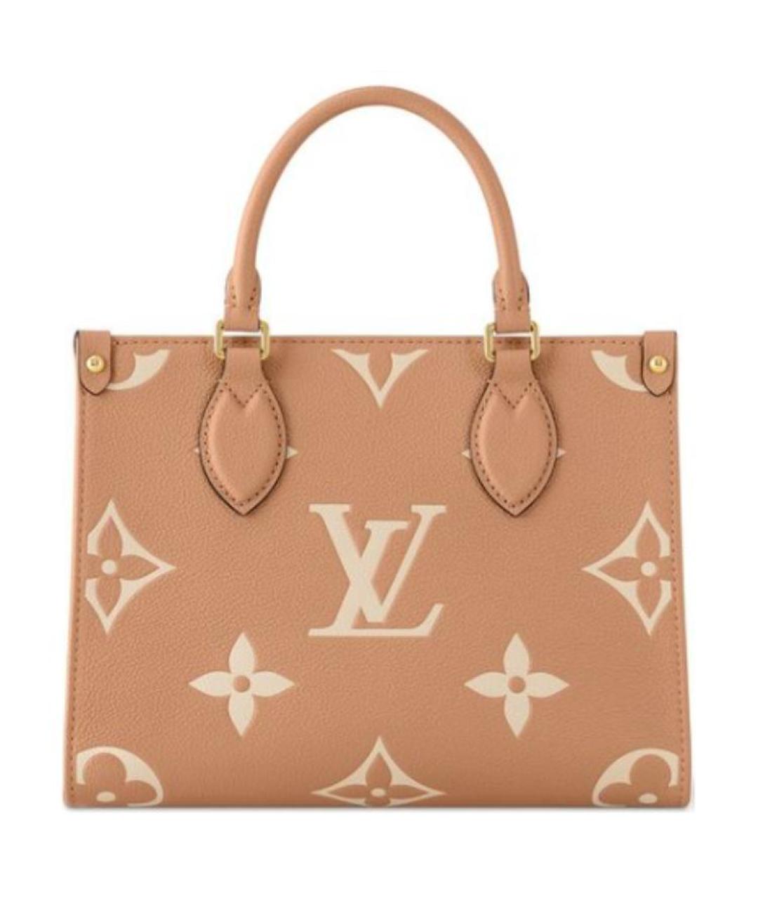 LOUIS VUITTON Бежевая сумка тоут, фото 1