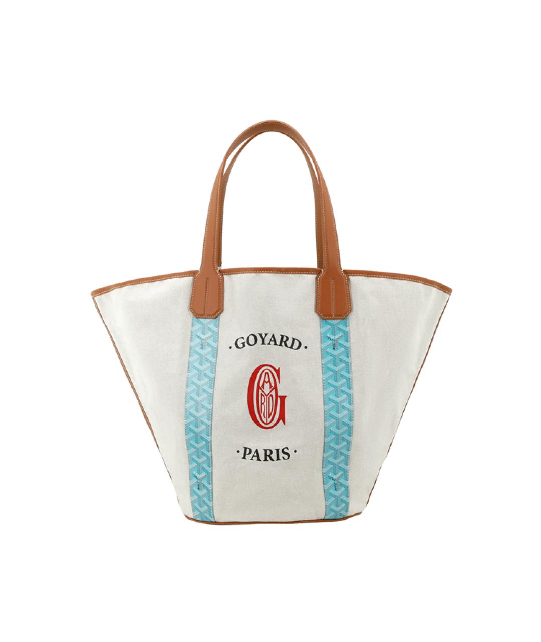 GOYARD Белая сумка через плечо, фото 2