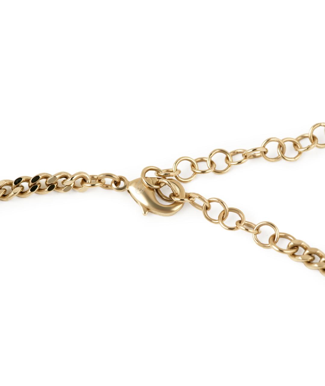 CHANEL Золотая металлическая подвеска, фото 3