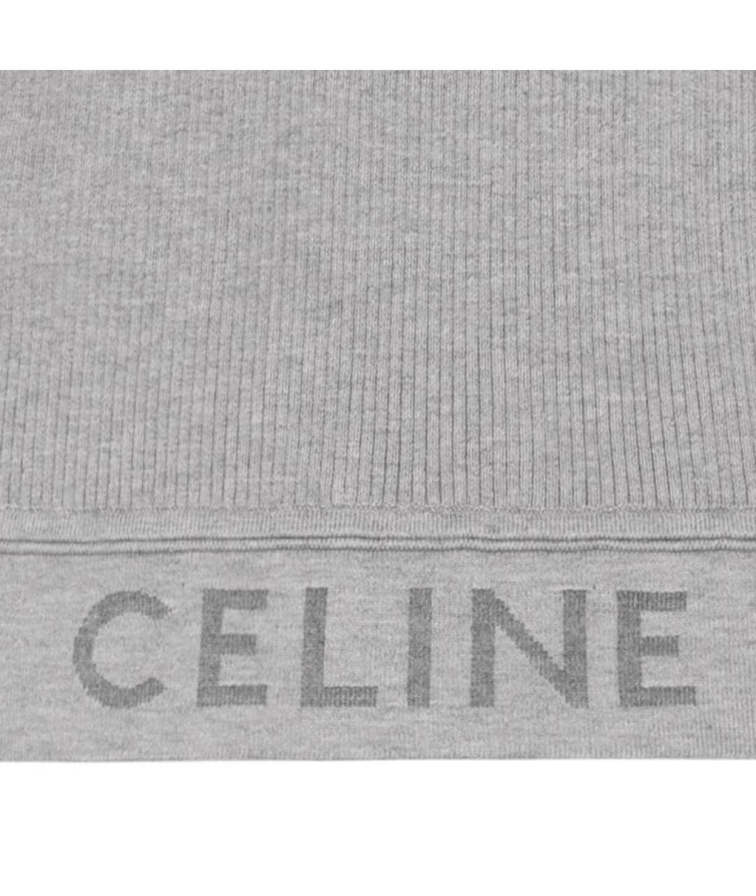 CELINE Серая хлопковая майка, фото 6
