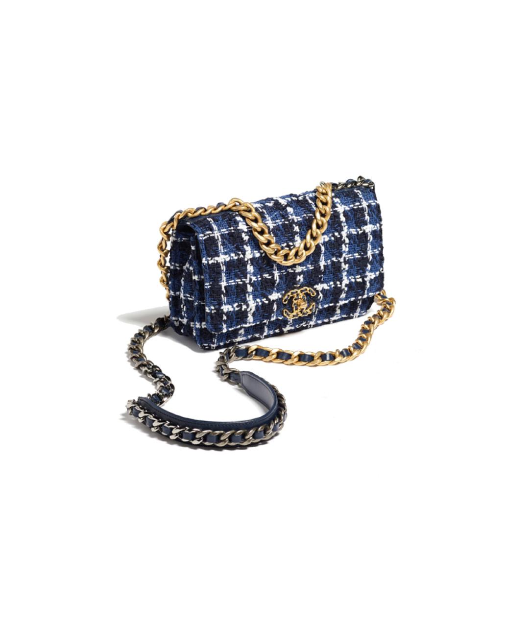 CHANEL Синий кошелек, фото 2