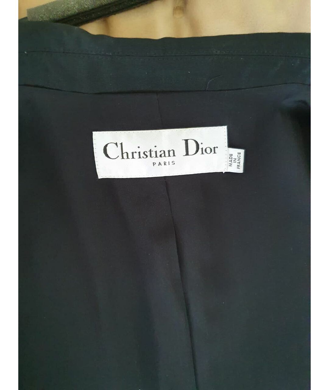 CHRISTIAN DIOR PRE-OWNED Черный жакет/пиджак, фото 3