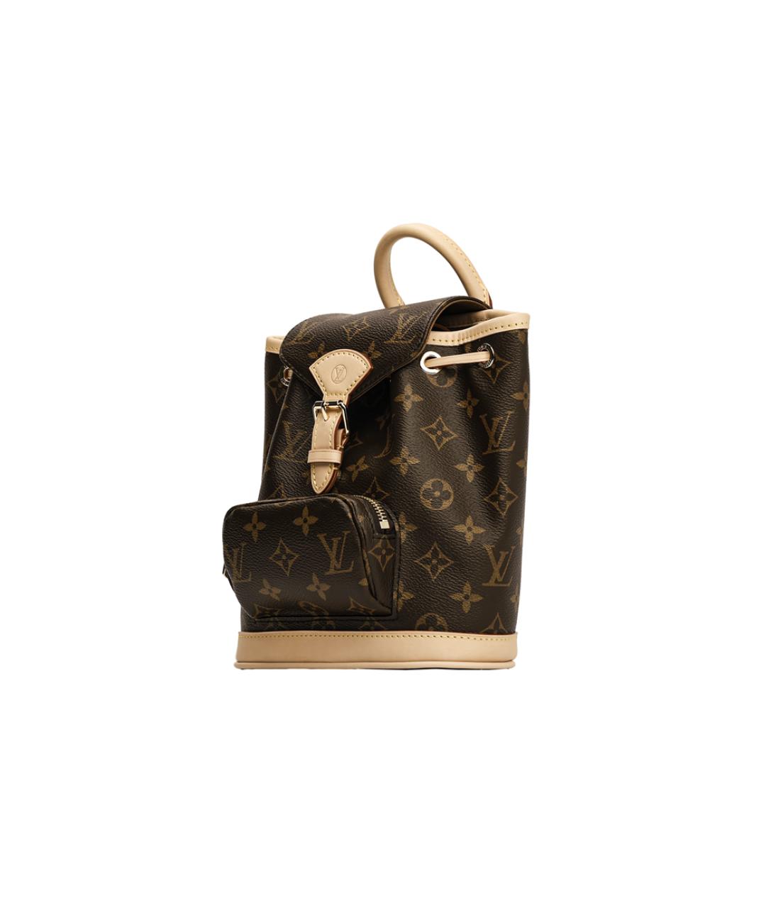LOUIS VUITTON Коричневый рюкзак, фото 3