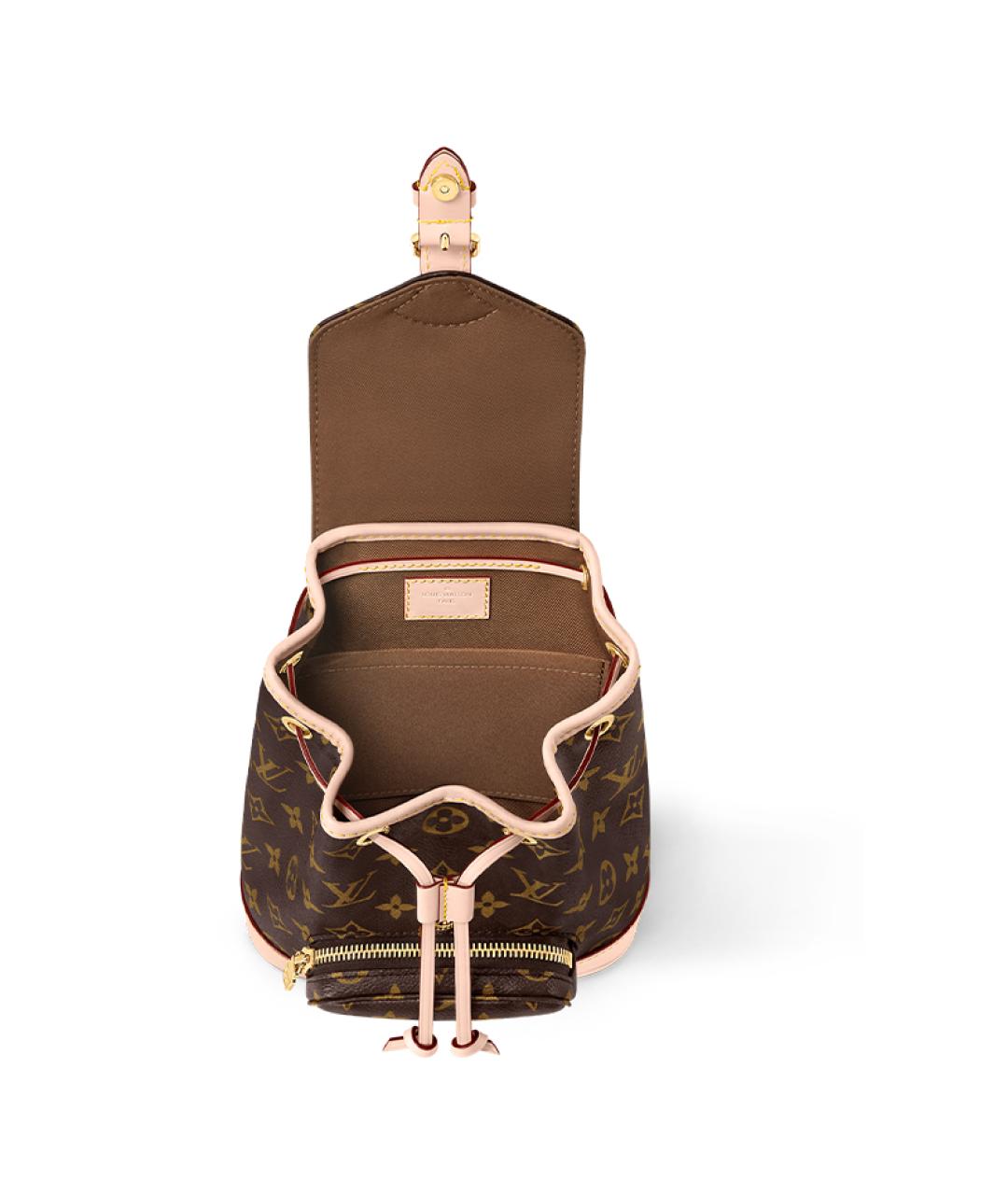LOUIS VUITTON Коричневый рюкзак, фото 7