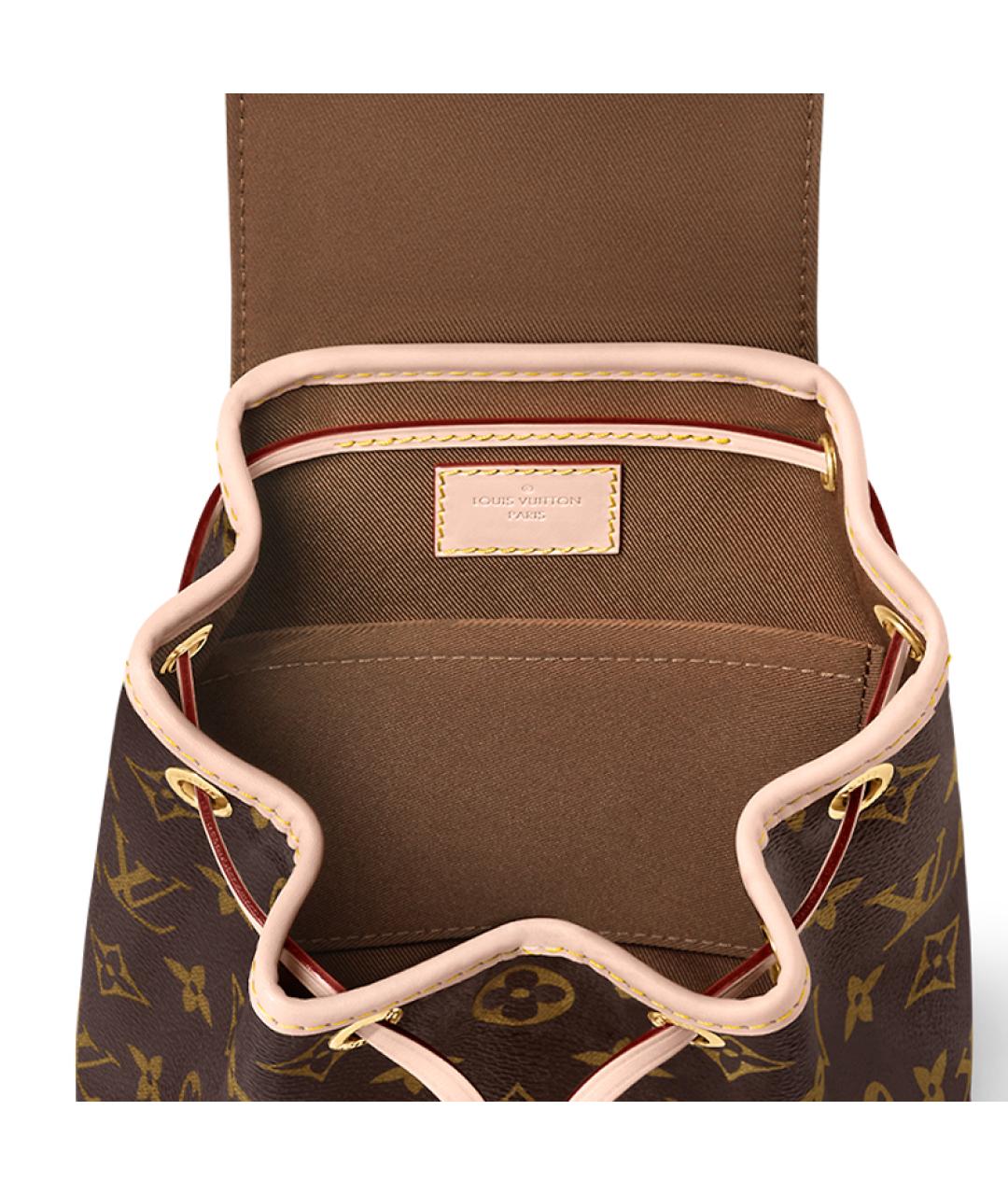 LOUIS VUITTON Коричневый рюкзак, фото 8