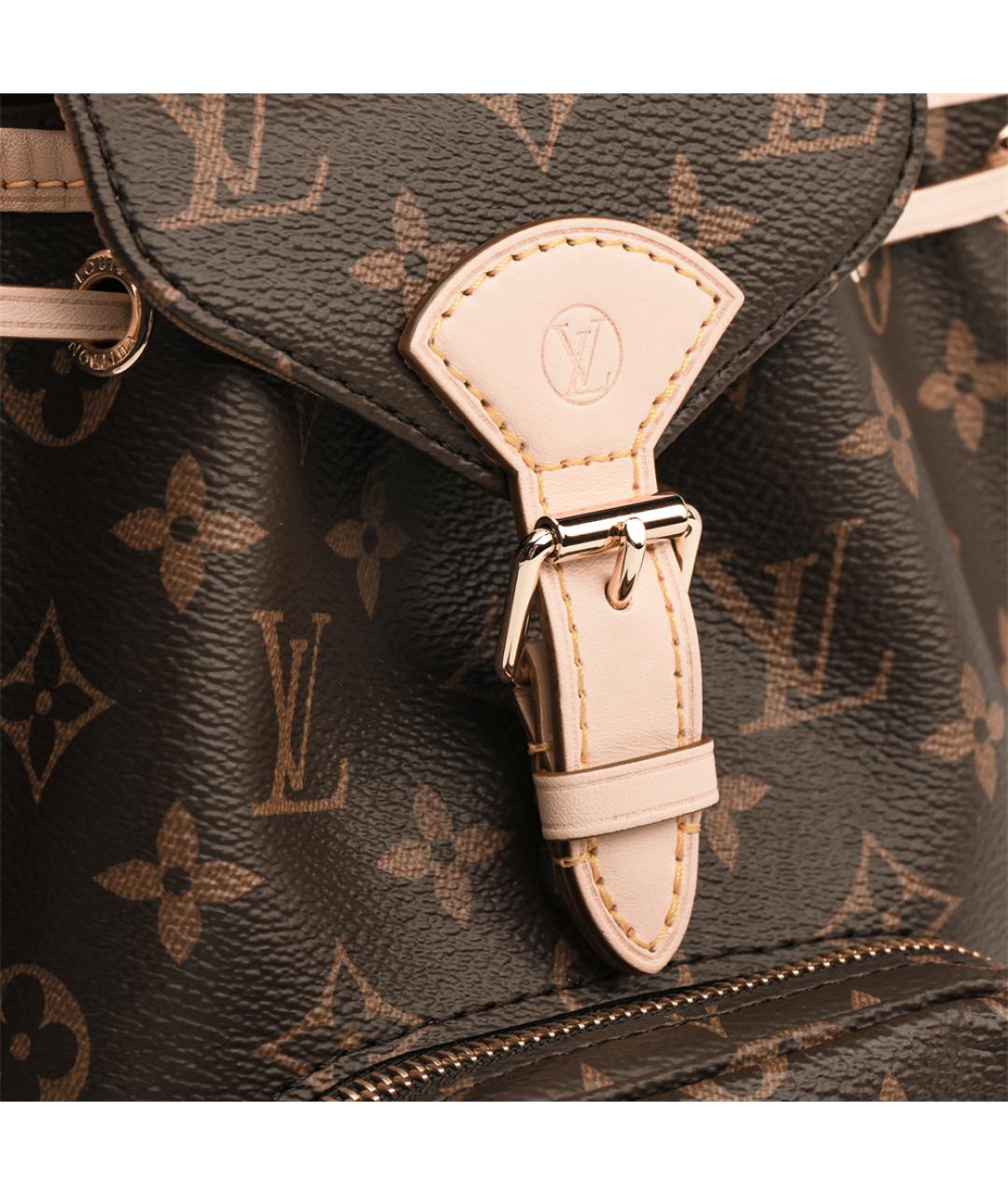 LOUIS VUITTON Коричневый рюкзак, фото 9