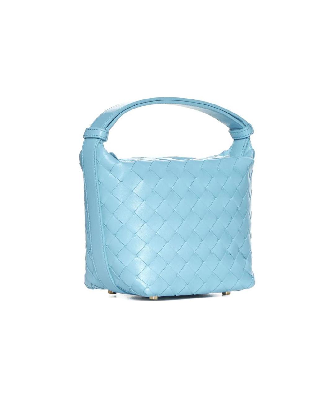 BOTTEGA VENETA Голубая сумка через плечо, фото 2