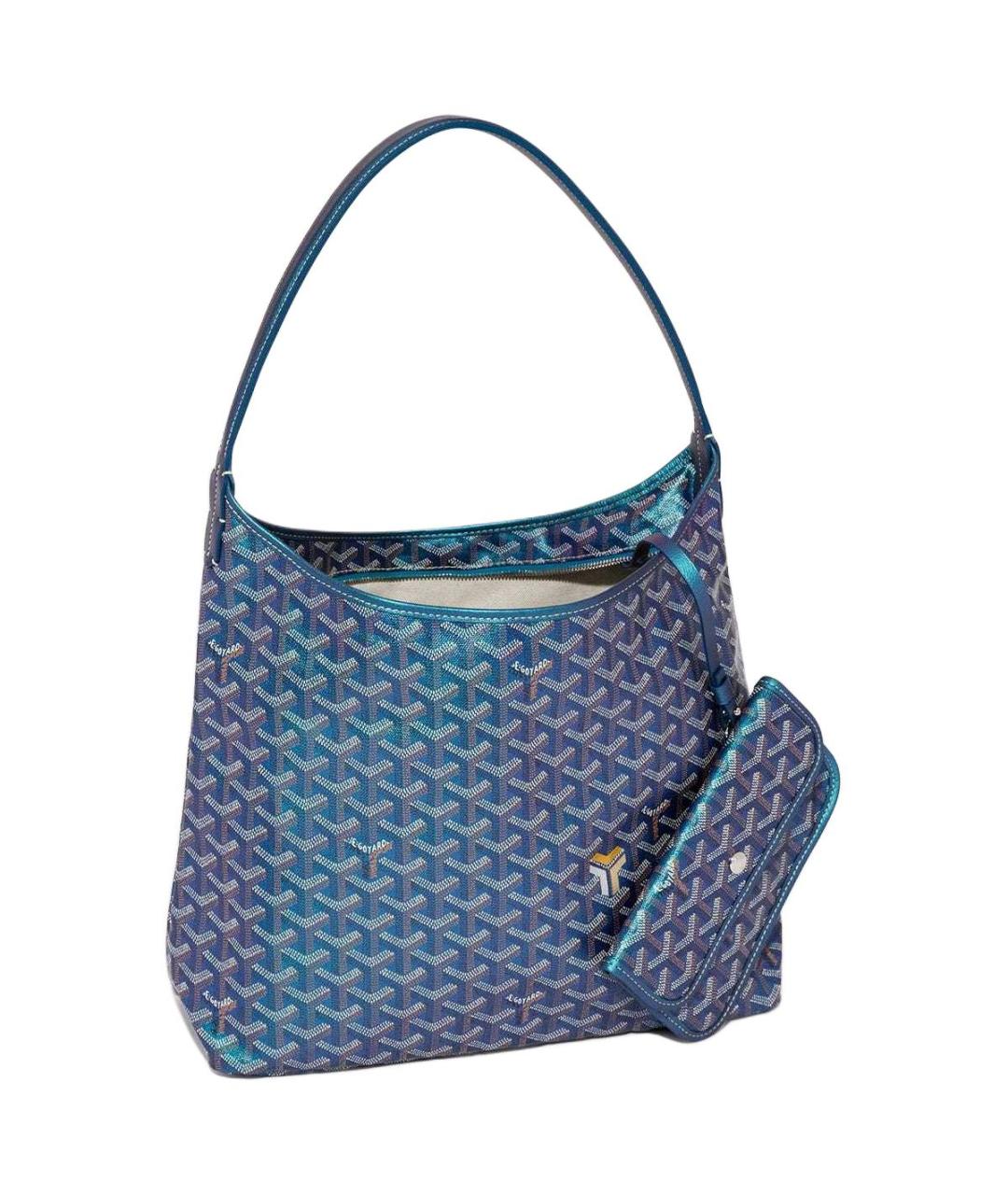 GOYARD Синяя сумка через плечо, фото 2