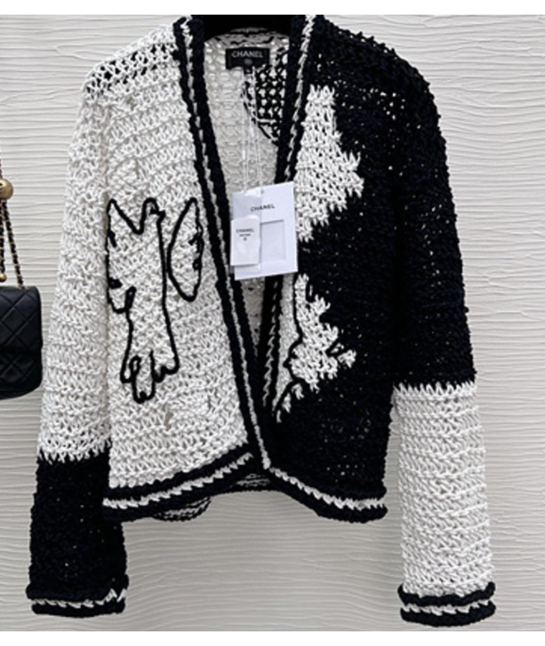 CHANEL Черный кашемировый джемпер / свитер, фото 7