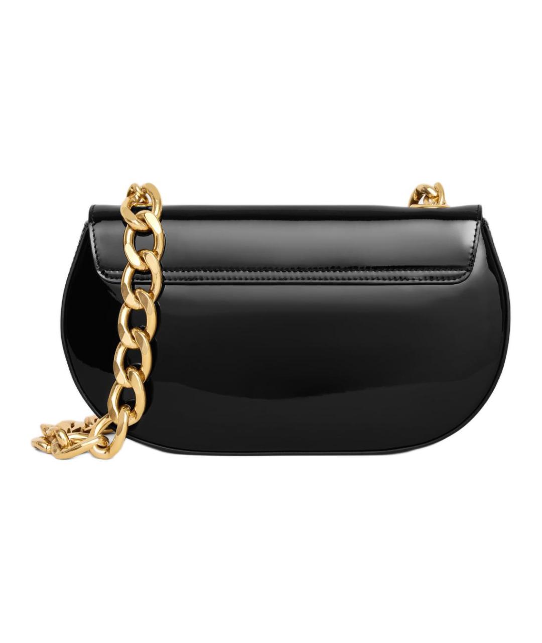 CELINE Черная кожаная сумка через плечо, фото 3