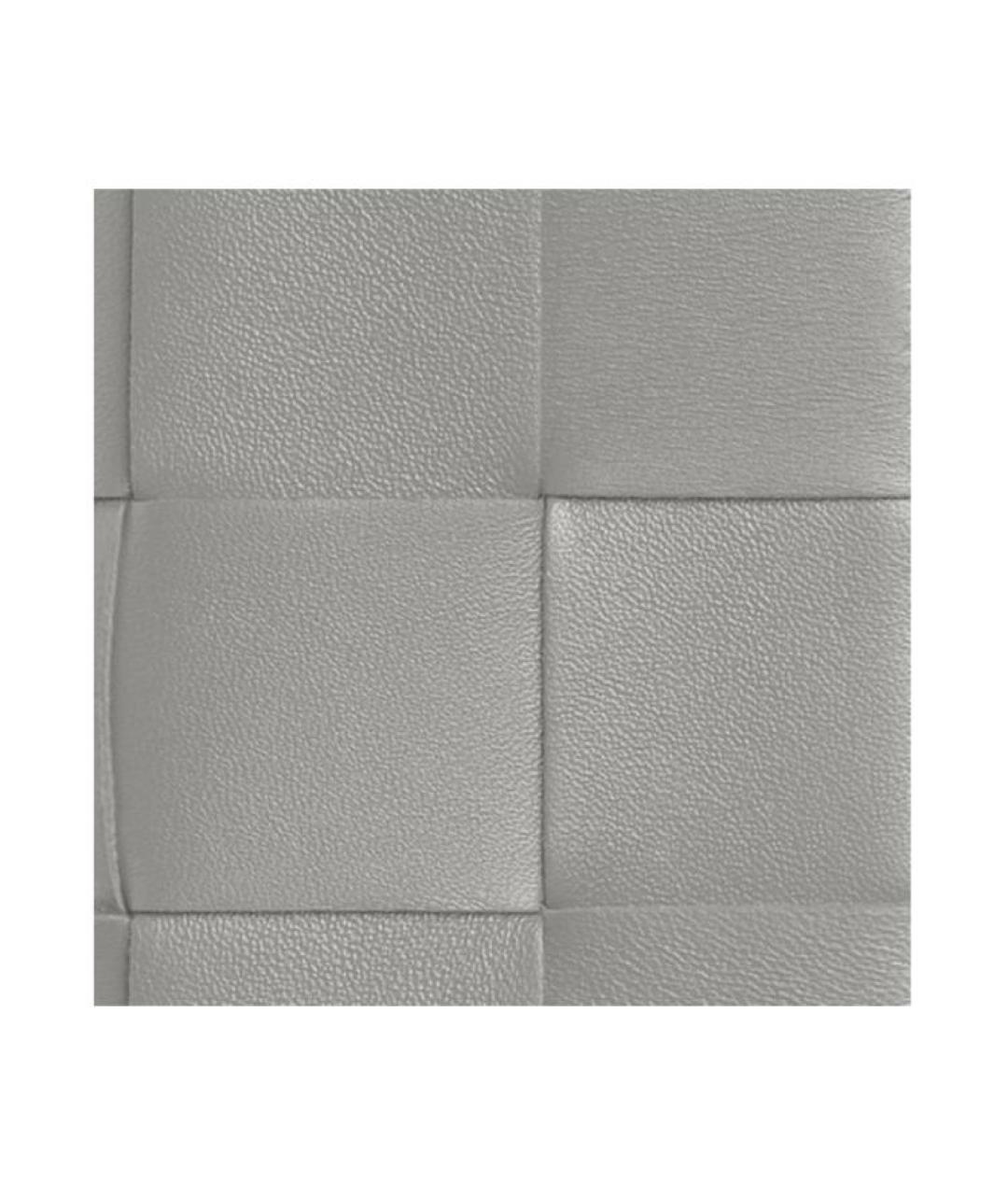 BOTTEGA VENETA Серый кожаный кошелек, фото 5