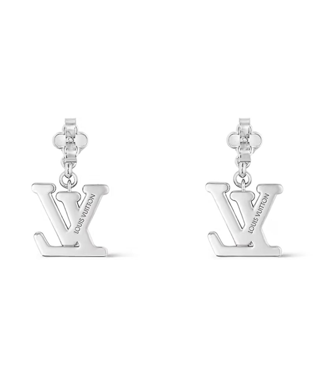 LOUIS VUITTON Серебряные серебряные серьги, фото 2