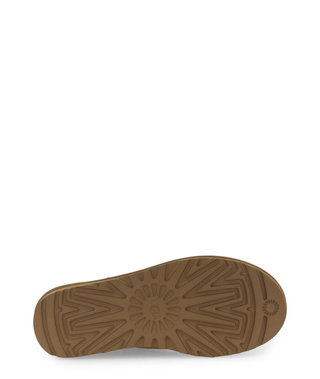 UGG AUSTRALIA Коричневые кожаные ботинки, фото 5