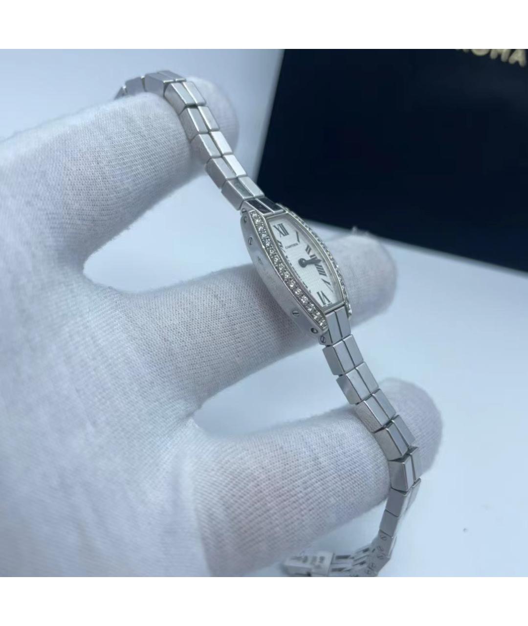 CARTIER Серебряные часы из белого золота, фото 6