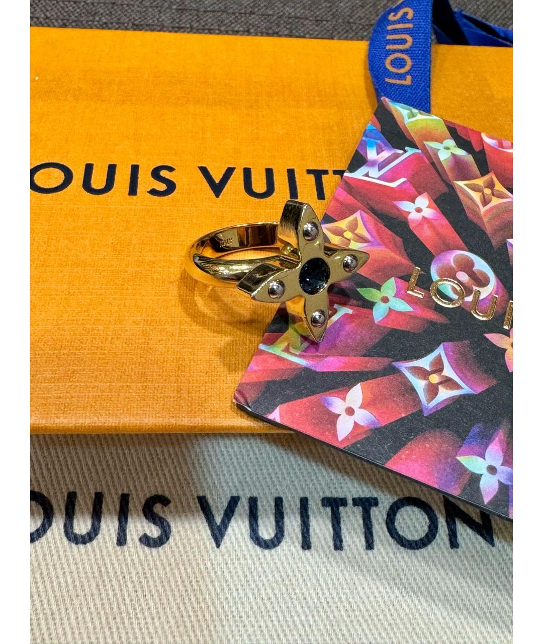 LOUIS VUITTON Золотое кольцо, фото 2