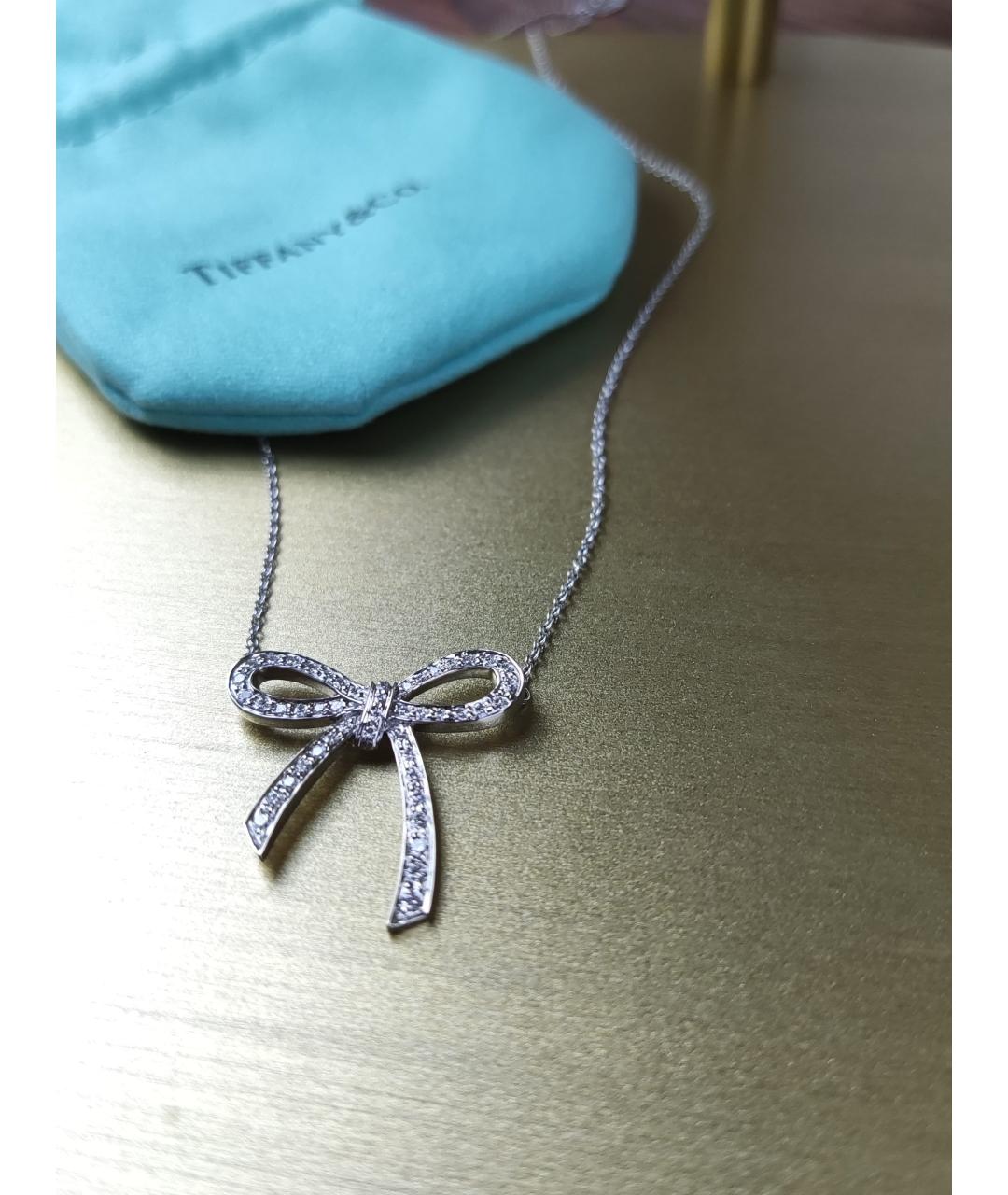TIFFANY&CO Платиновая подвеска, фото 3
