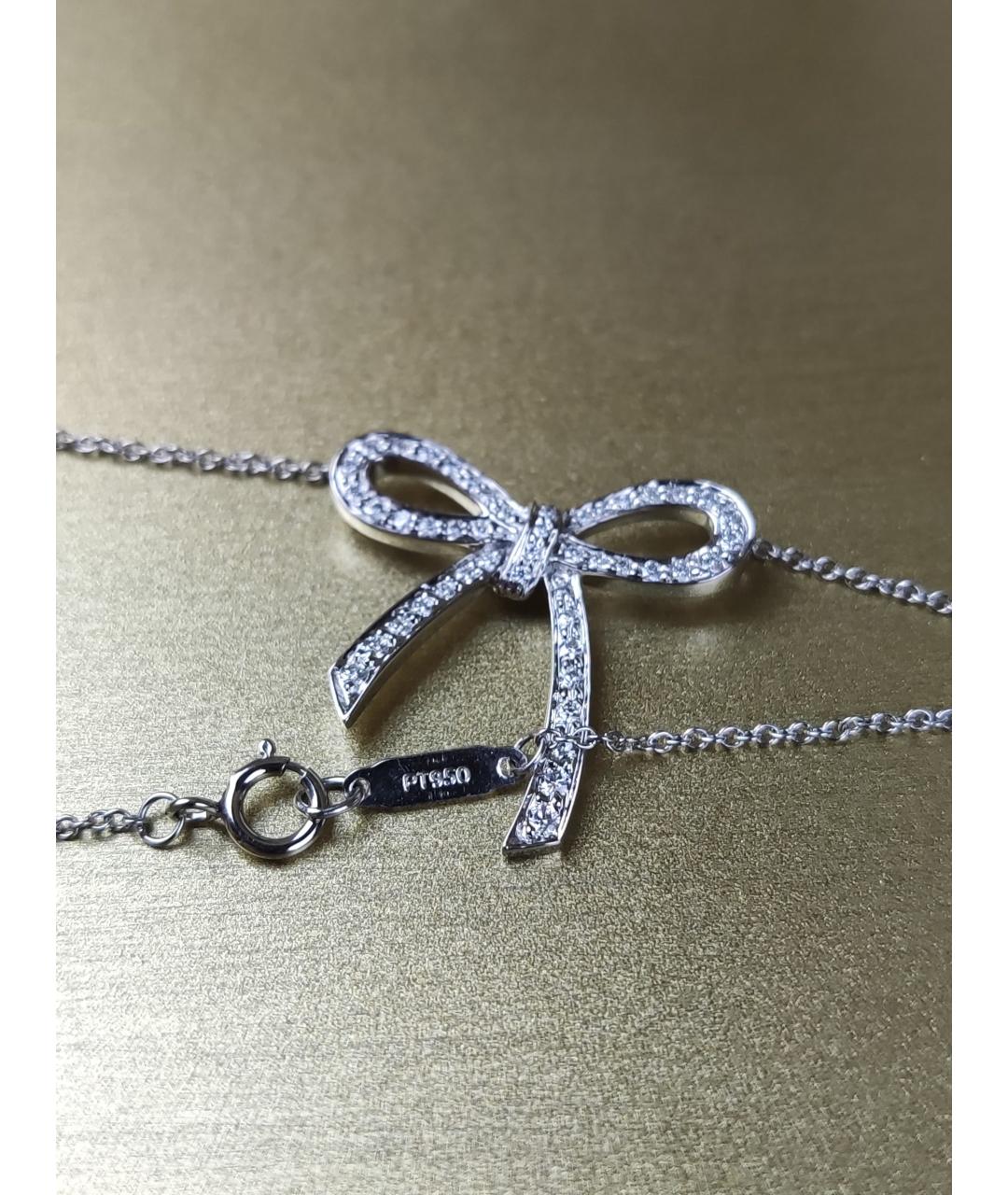 TIFFANY&CO Платиновая подвеска, фото 4