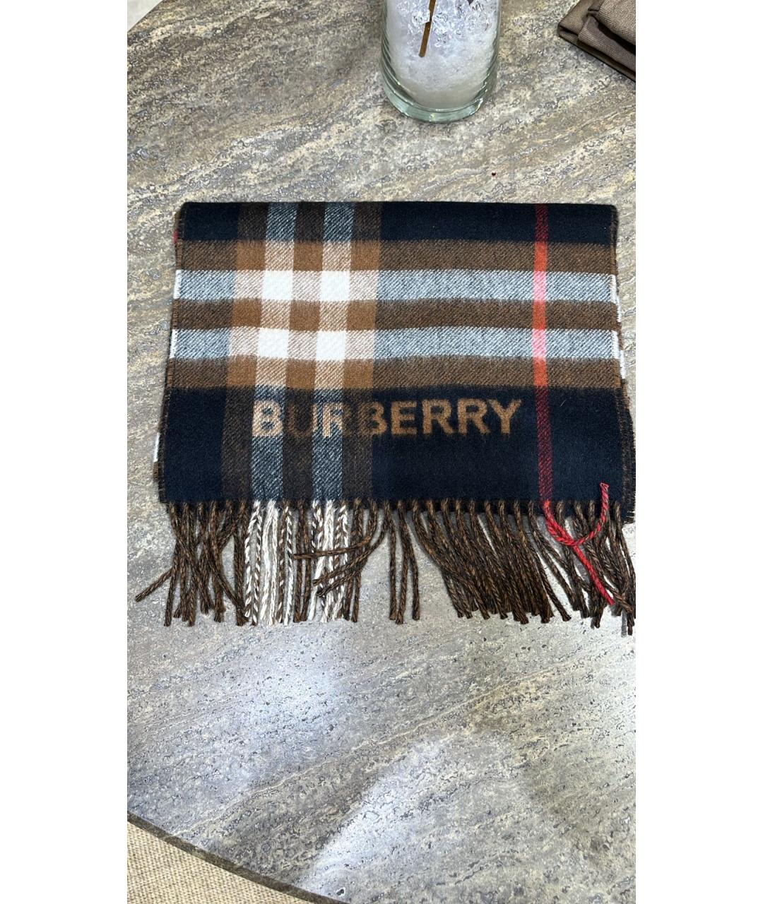 BURBERRY Мульти кашемировый шарф, фото 4