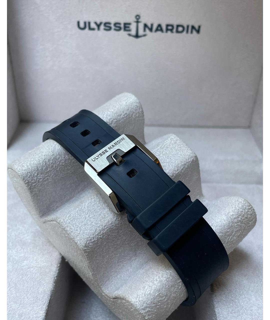 Ulysse Nardin Темно-синие часы, фото 5