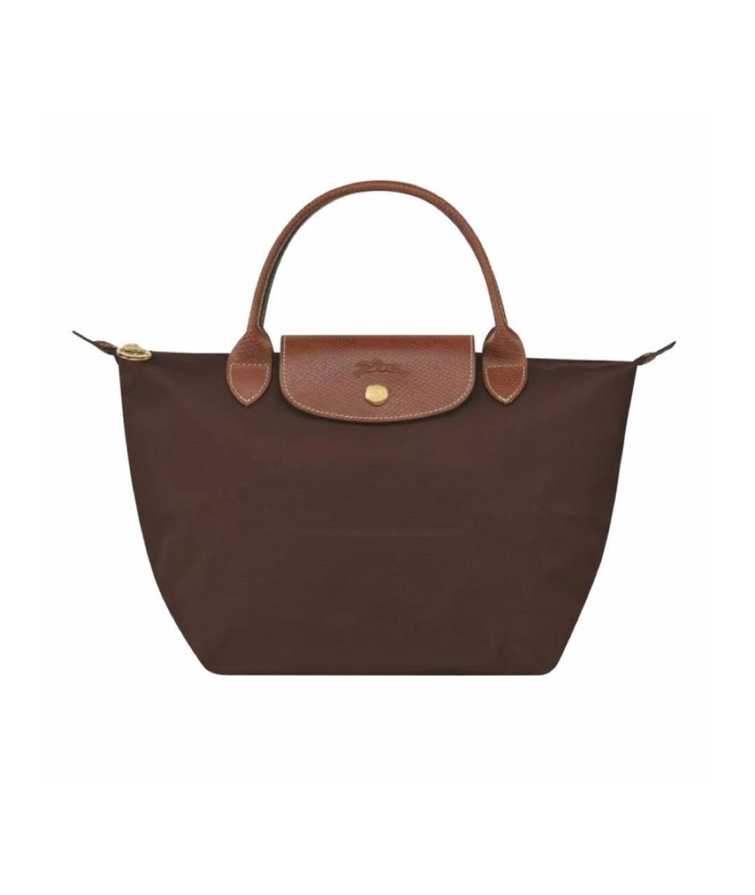 LONGCHAMP Коричневая сумка тоут, фото 1