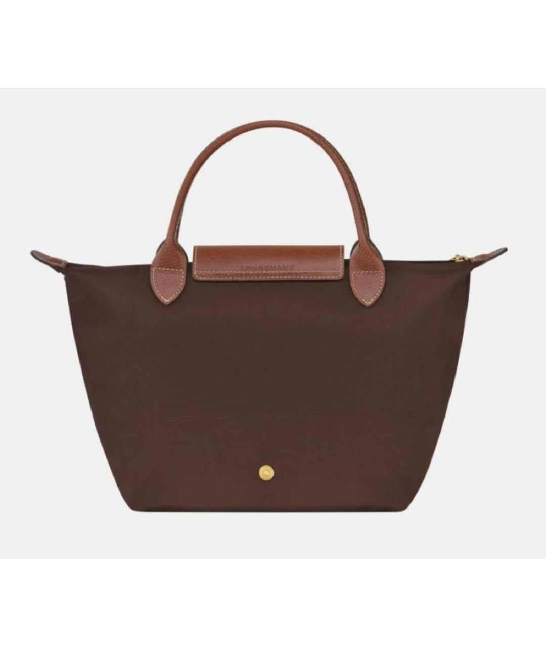 LONGCHAMP Коричневая сумка тоут, фото 2