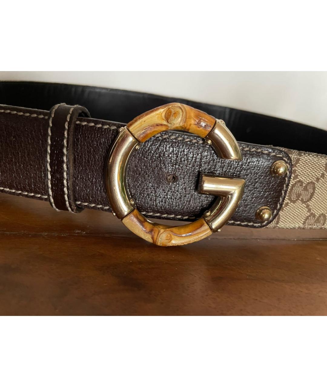 GUCCI Бежевый ремень, фото 2