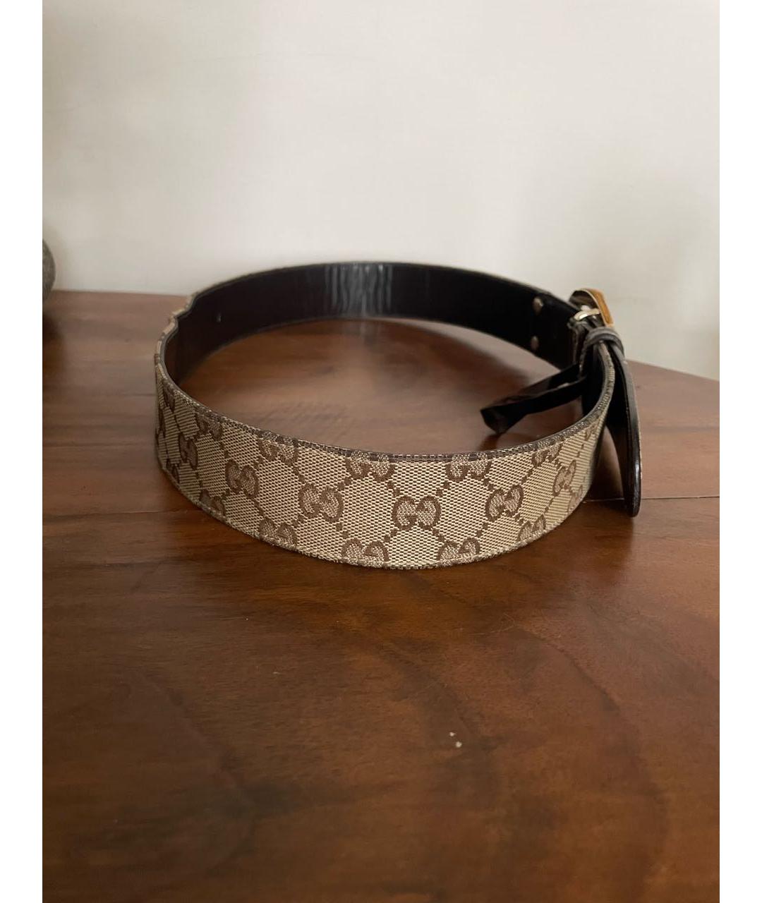 GUCCI Бежевый ремень, фото 7