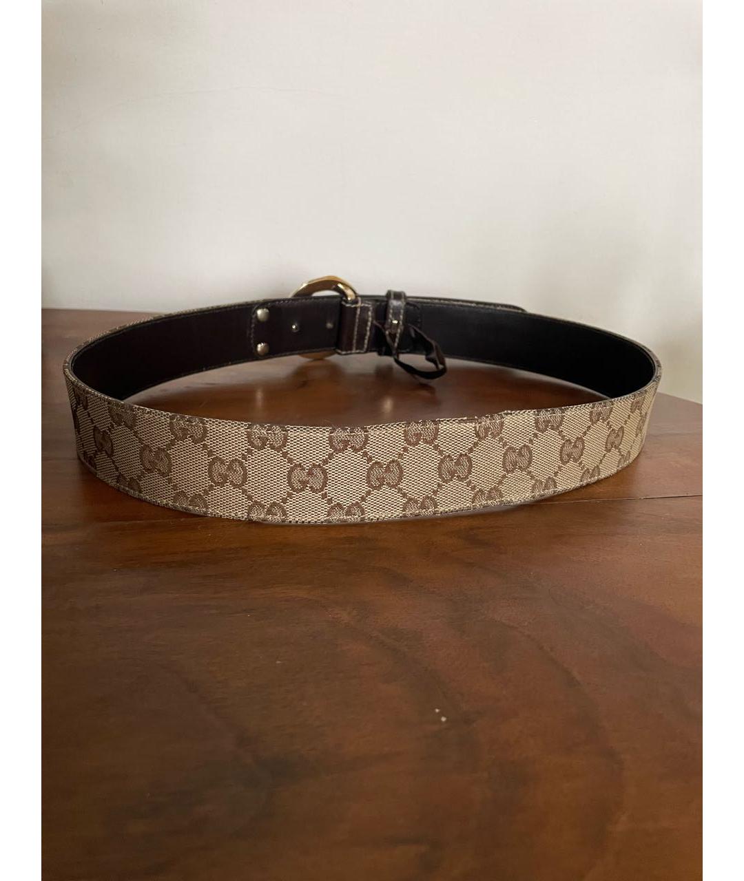 GUCCI Бежевый ремень, фото 6