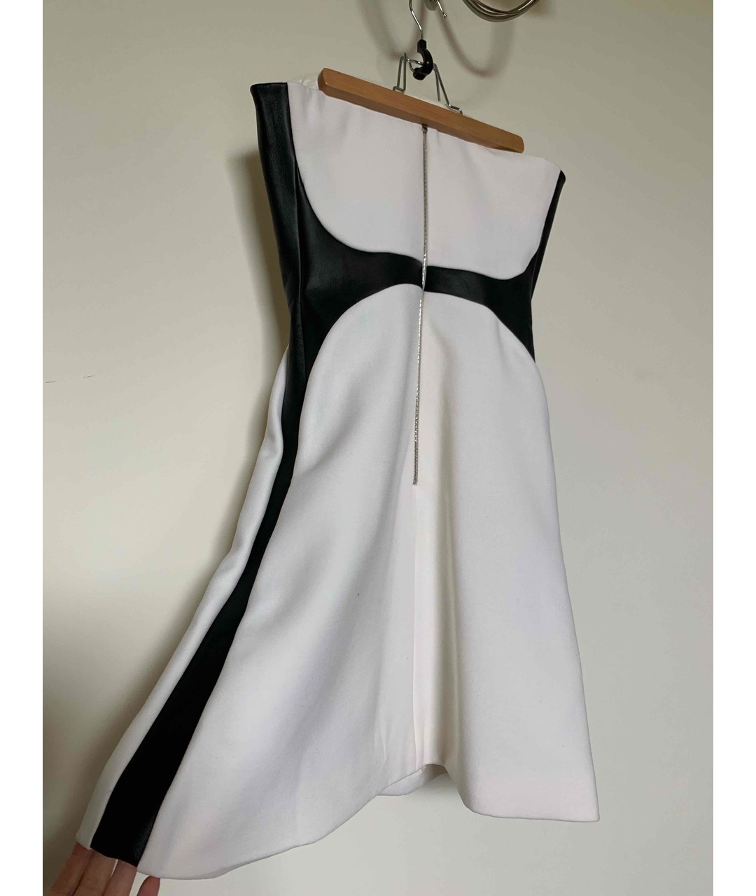 DAVID KOMA Белое полиэстеровое коктейльное платье, фото 2