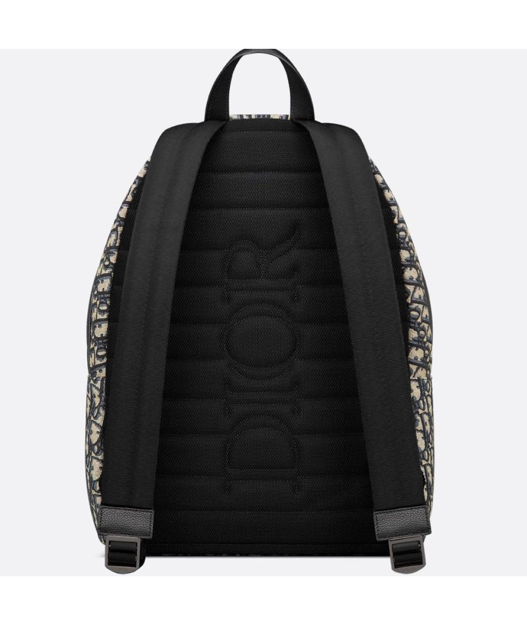 CHRISTIAN DIOR Бежевый тканевый рюкзак, фото 4