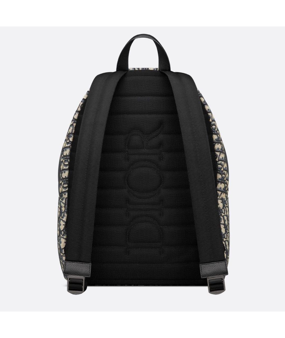 CHRISTIAN DIOR Бежевый тканевый рюкзак, фото 2