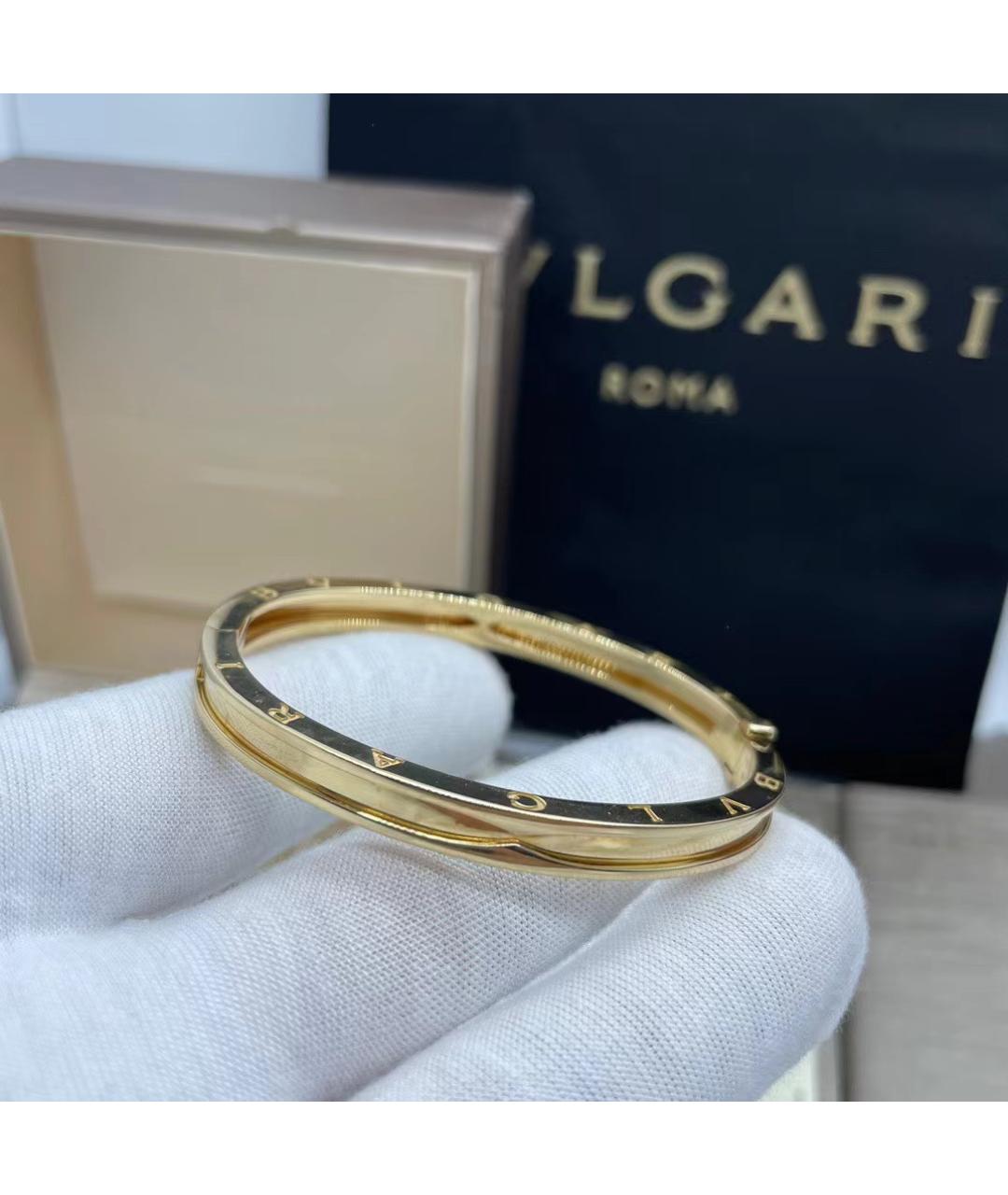 BVLGARI Золотой браслет из желтого золота, фото 8