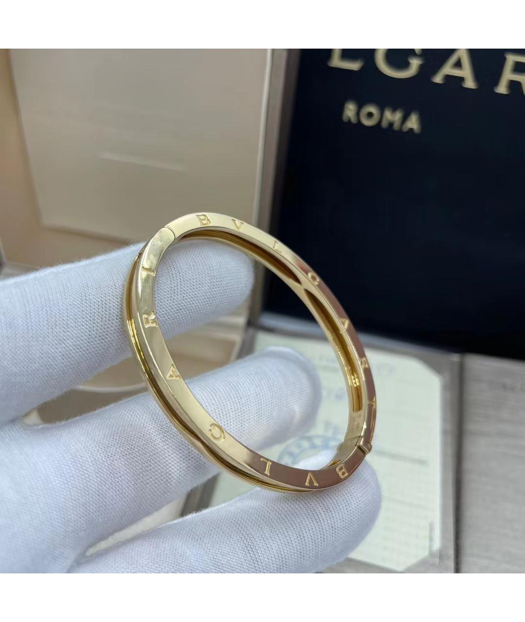 BVLGARI Золотой браслет из желтого золота, фото 4