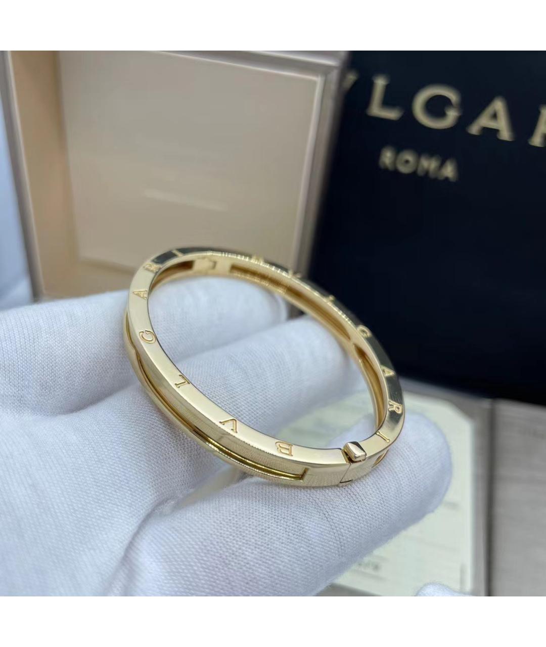 BVLGARI Золотой браслет из желтого золота, фото 3