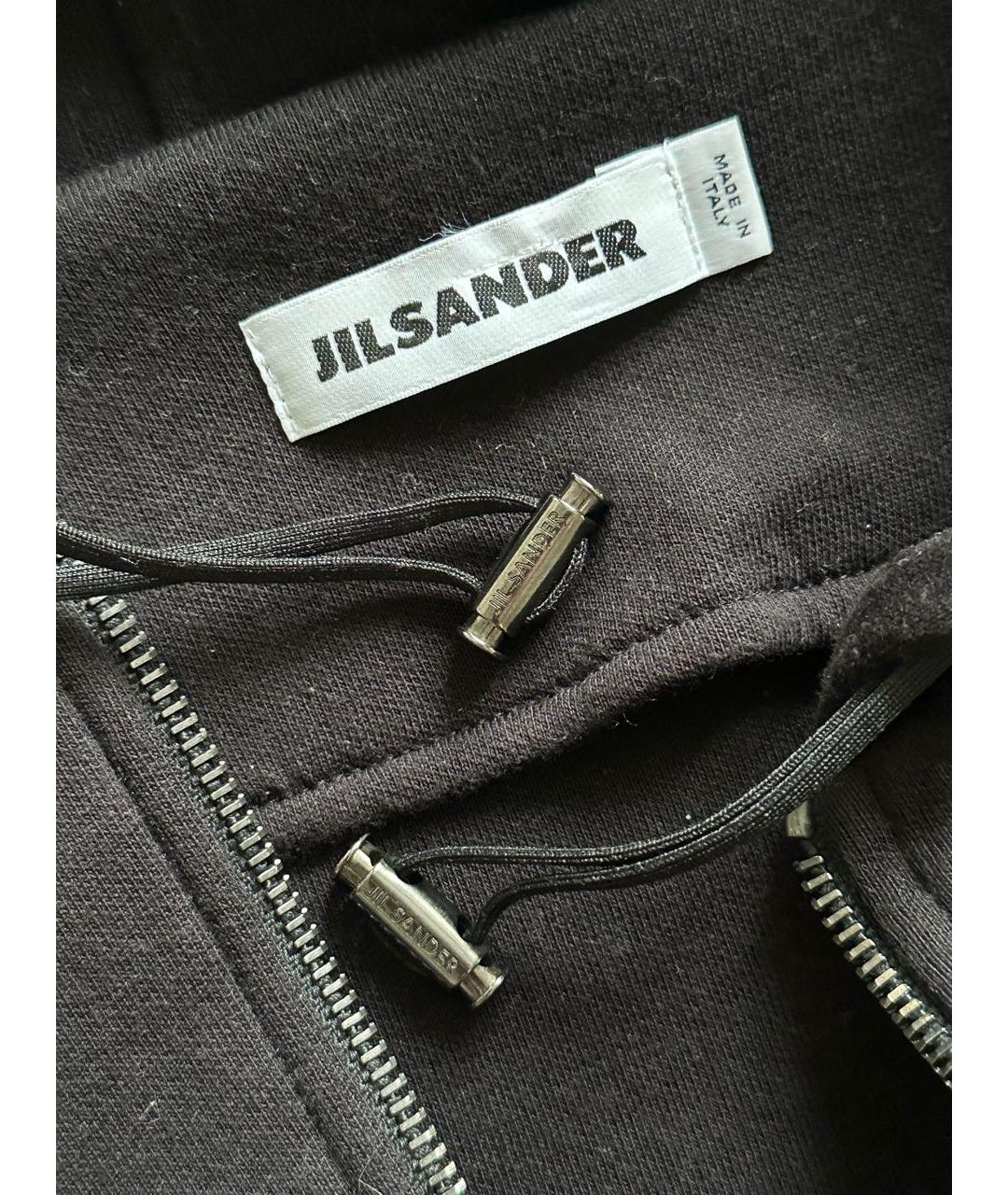 JIL SANDER Черный хлопко-эластановый спортивные костюмы, фото 5