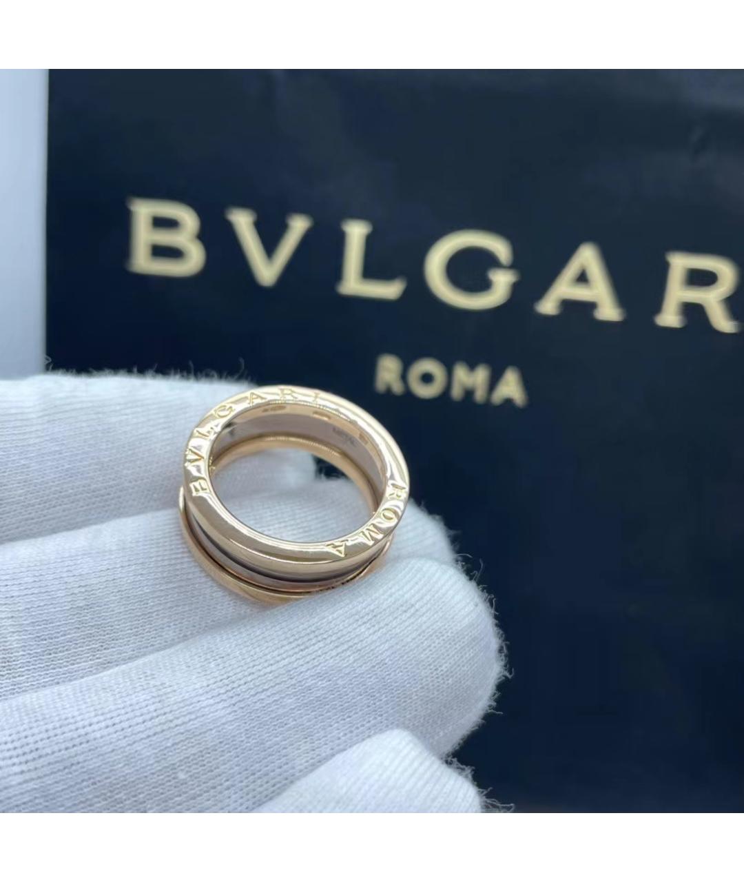 BVLGARI Золотое кольцо из розового золота, фото 3