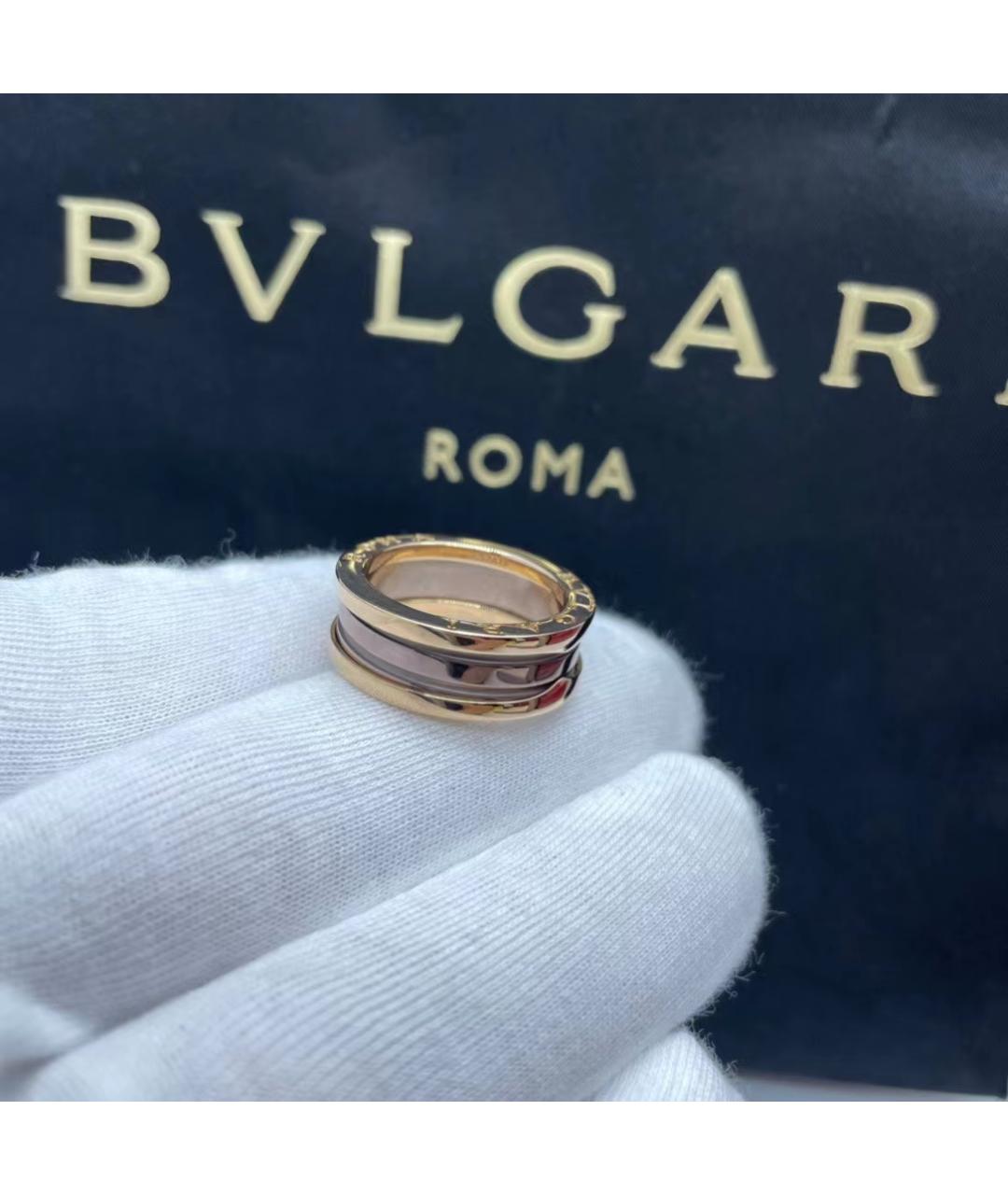 BVLGARI Золотое кольцо из розового золота, фото 6