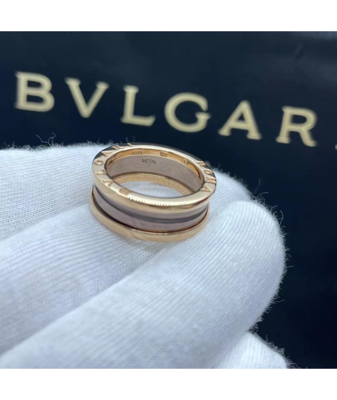 BVLGARI Золотое кольцо из розового золота, фото 2